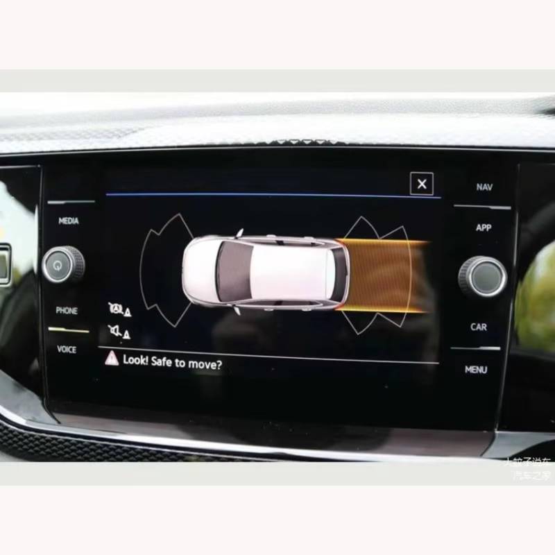 TREGOO Kompatibel Mit VW Für Polo Discover Media 2019 2020 2021 2022 Autonavigation 8 Zoll GPS Gehärtetes Glas Displayschutzfolie Bildschirmschutzfolie von TREGOO
