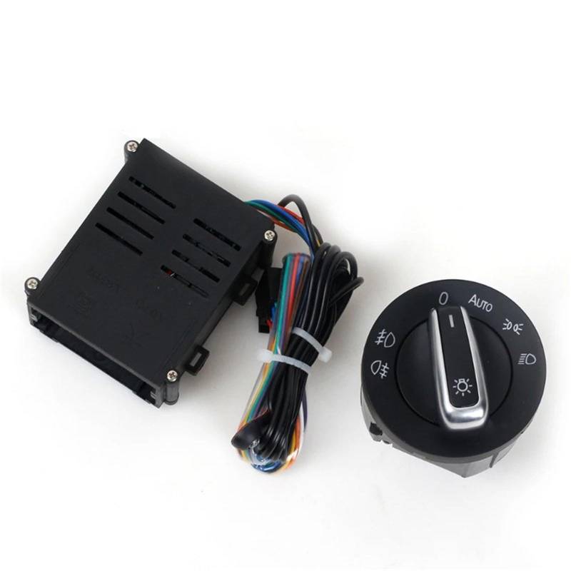 TREGOO Kompatibel Mit VW Für Sharan Für Beetle Für Lupo 1998 1999 2000 2001 2002 2003 2004 2005 Auto-Scheinwerferschalter-Sensor 3BD941531A Auto Lichtschalter von TREGOO
