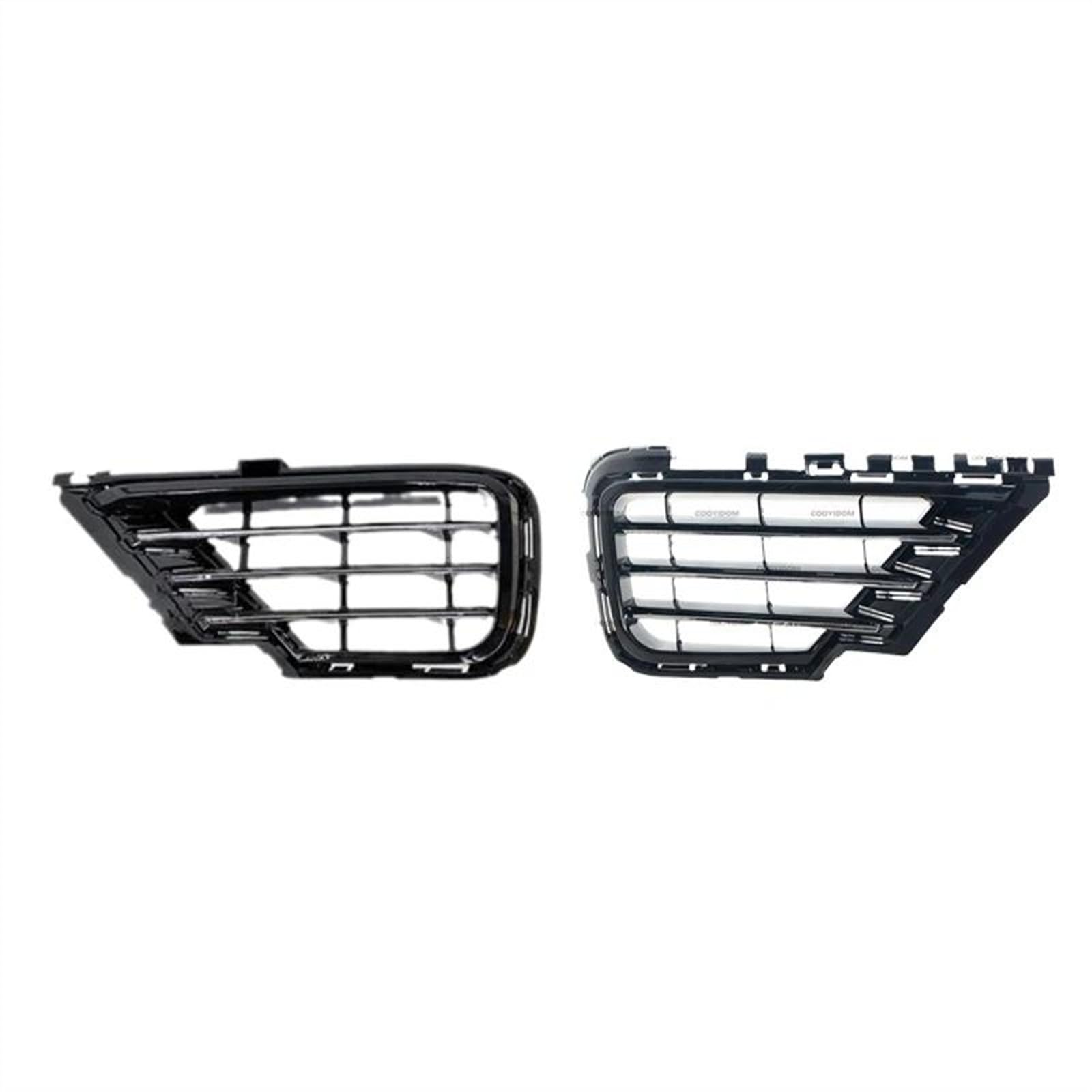 TREGOO Kompatibel Mit VW Für Touareg 2018 2017 2016 7P6853665G Auto Links Rechts Vorne Stoßstange Nebelscheinwerfer Lampenabdeckung Grillverkleidungen 7P6853666G Nebelscheinwerfergrill(Pair) von TREGOO