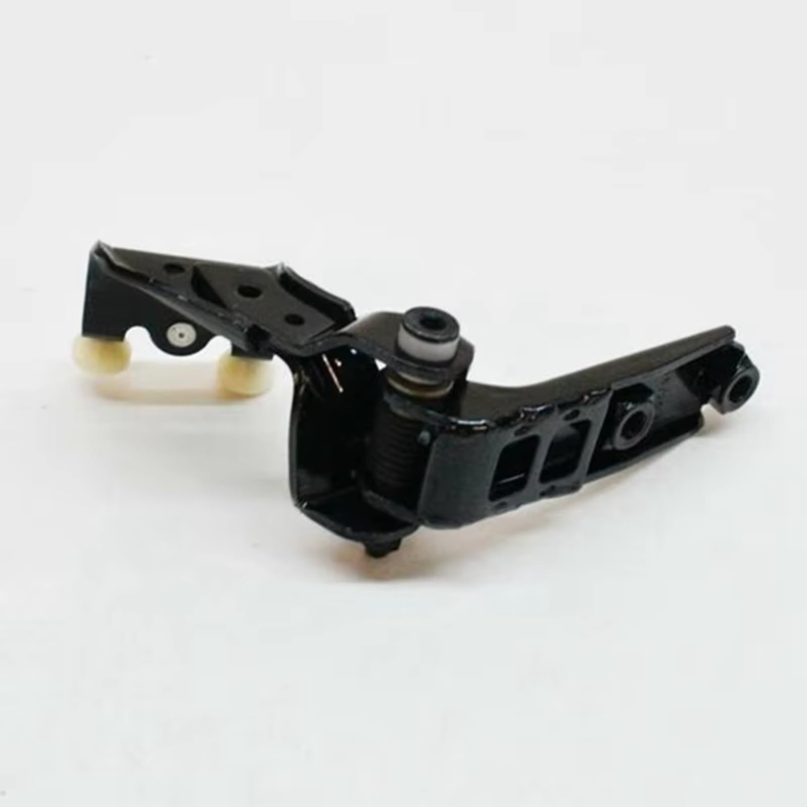 TREGOO Kompatibel Mit VW Für Transporter V Für Kasten 2003–2019, Mittleres Elektrisches Schiebetürscharnier, Bus-Schieberolle, OEM: 7E084335A, 7E084336A Schiebetür Rollenführung(Black Left) von TREGOO