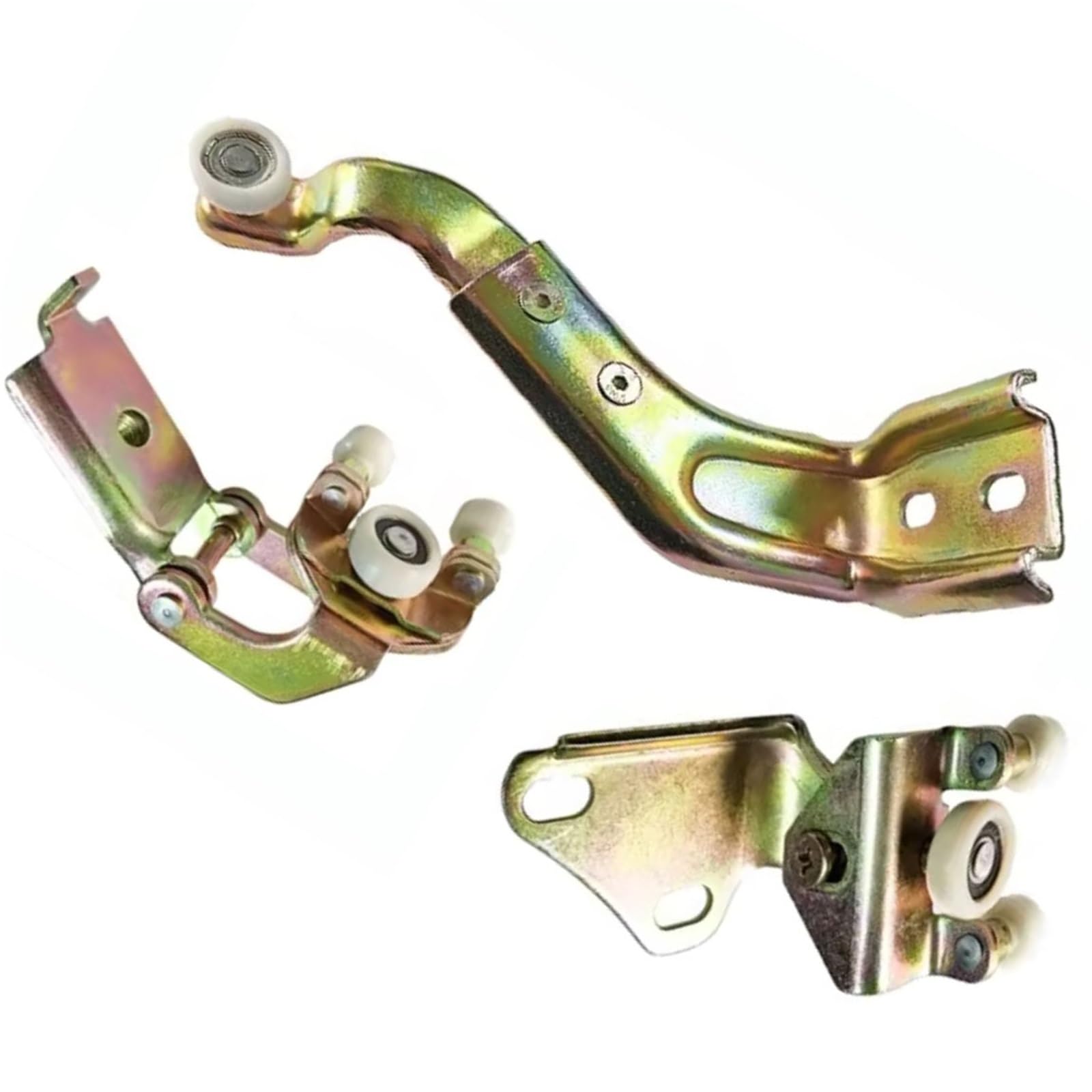 TREGOO Kompatibel Mit VW LT II Für Plattform 1999 2000 2001 2002 2003 2004 2005 2006 1 Satz Rechte Schiebetür-Rollenführung 2D1843398 2D1843336D 2D1843436A Schiebetür Rollenführung von TREGOO