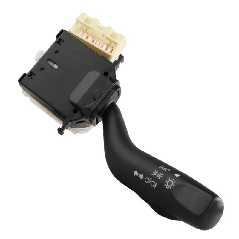 TREGOO Kompatibel mit Mazda 323 für Protege 5 für Premacy Blinker Scheinwerfer Lampe Säulenschalter Auto Blinkerhebel Ge4t66122 Lenkstockschalter von TREGOO