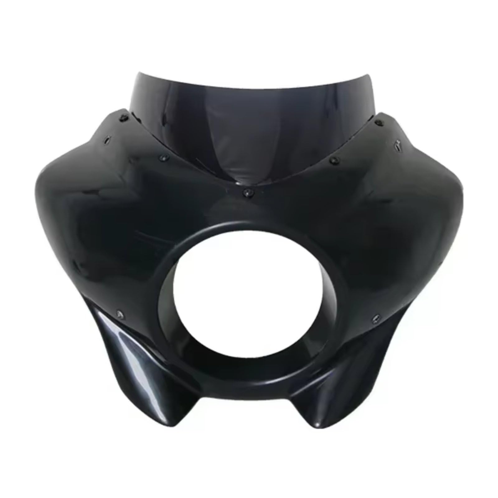 TREGOO Motorrad Windschutz Kompatibel Mit CMX1100 Für Rebel CM1100 2021 2022 2023 2024 Windschutzscheibe Windabweiser Abdeckung Motorrad Scheinwerfer Windschutzscheibe Fallschutz(C-Short Grey) von TREGOO