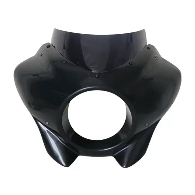 TREGOO Motorrad Windschutz Kompatibel Mit CMX1100 Für Rebel CM1100 2021 2022 2023 2024 Windschutzscheibe Windabweiser Abdeckung Motorrad Scheinwerfer Windschutzscheibe Fallschutz(C-Short Grey) von TREGOO