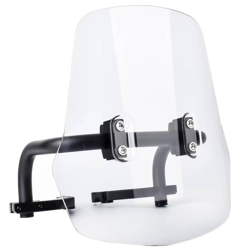 TREGOO Motorrad Windschutz Kompatibel Mit Hunter Cub CT125/Trail125 2020 2021 2022 2023 Luftwindabweiser Motorrad-Frontscheibe Windschutzscheibe(Clear) von TREGOO