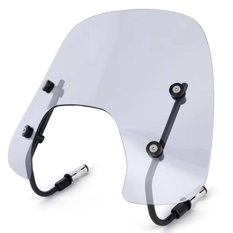 TREGOO Motorrad Windschutz Kompatibel Mit Vespa Für Sprint 150 2016 2017 2018 2019 2020 2021 2022 Motorrad-Windschutzscheibe Windschutzscheibe Windabweiser Zubehör(Model 1) von TREGOO