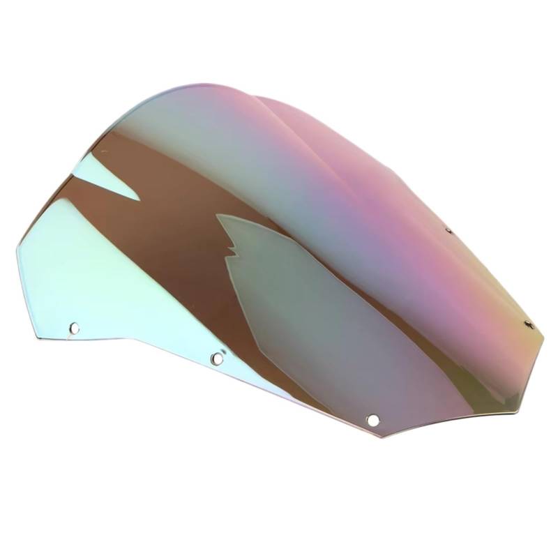 TREGOO Motorrad Windschutz Kompatibel Mit Yamaha Für FZ6 Für 2003 2004 2005 2006 2007 2008 Motorrad-Windschutzscheibe Windschutzscheibenabdeckungen Bildschirmlinsenabweiser(Iridium) von TREGOO