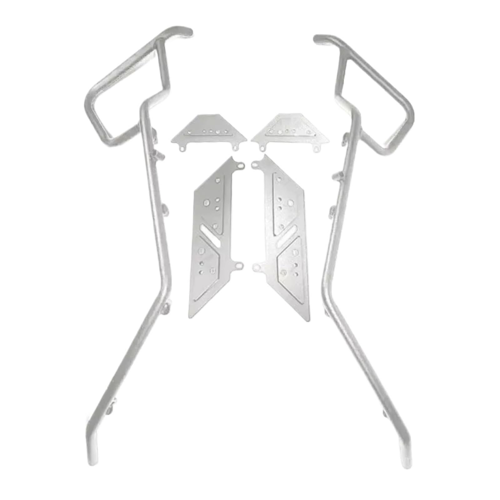 TREGOO Sturzbügel Kompatibel Mit Forza 750 Für NSS750 2021 2022 2023 2024 Motorrad-Autobahn-Motorschutz-Crash-Bar-Rahmen-Stoßfänger-Verkleidungsschutz(Silver) von TREGOO