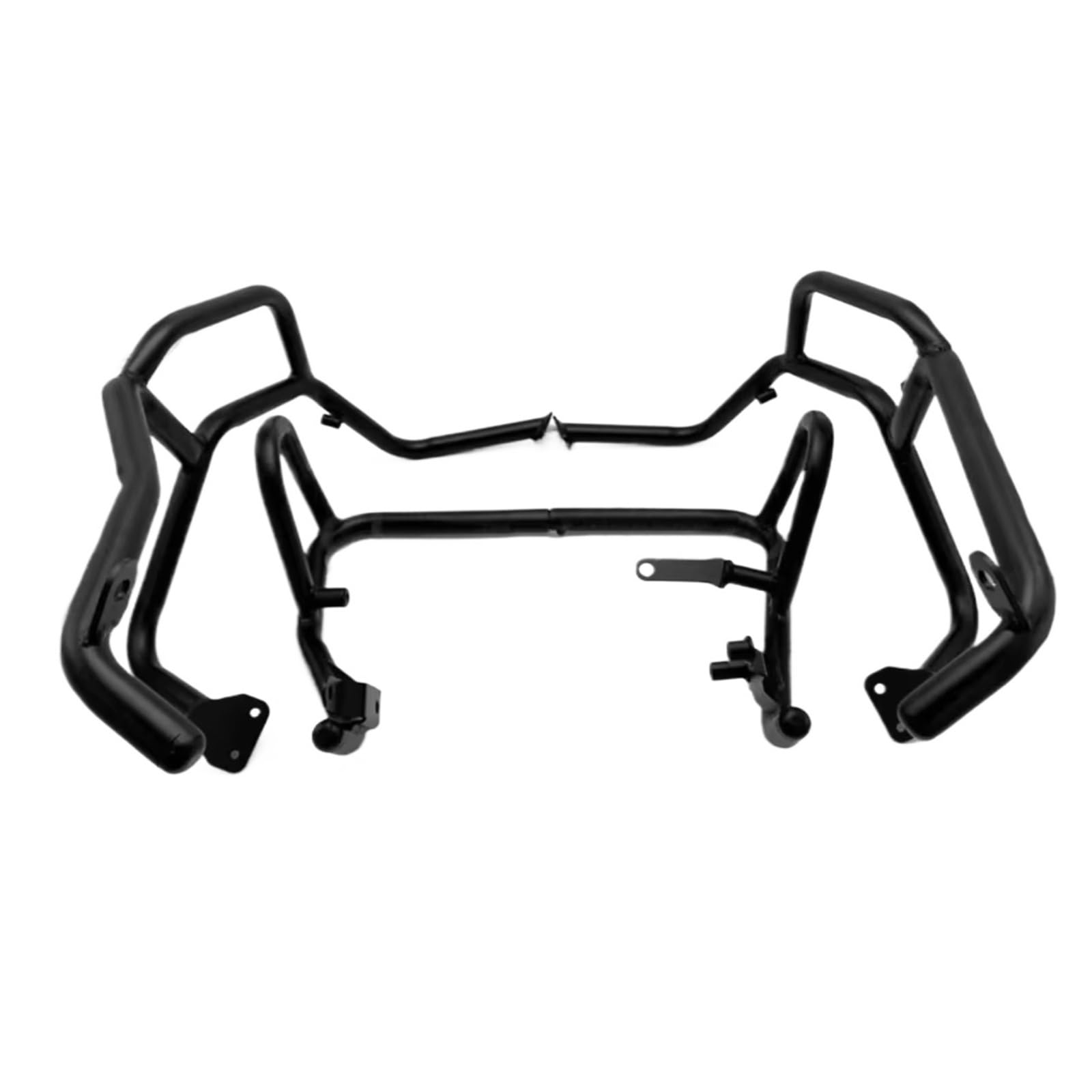 TREGOO Sturzbügel Kompatibel Mit Für F800GS Für F700GS Für F650GS 2008-2018 Motorrad-Crash-Schutz-Bar-Tank-Schutz-Motor-Stoßfänger-Zubehör(Black,Full Set) von TREGOO