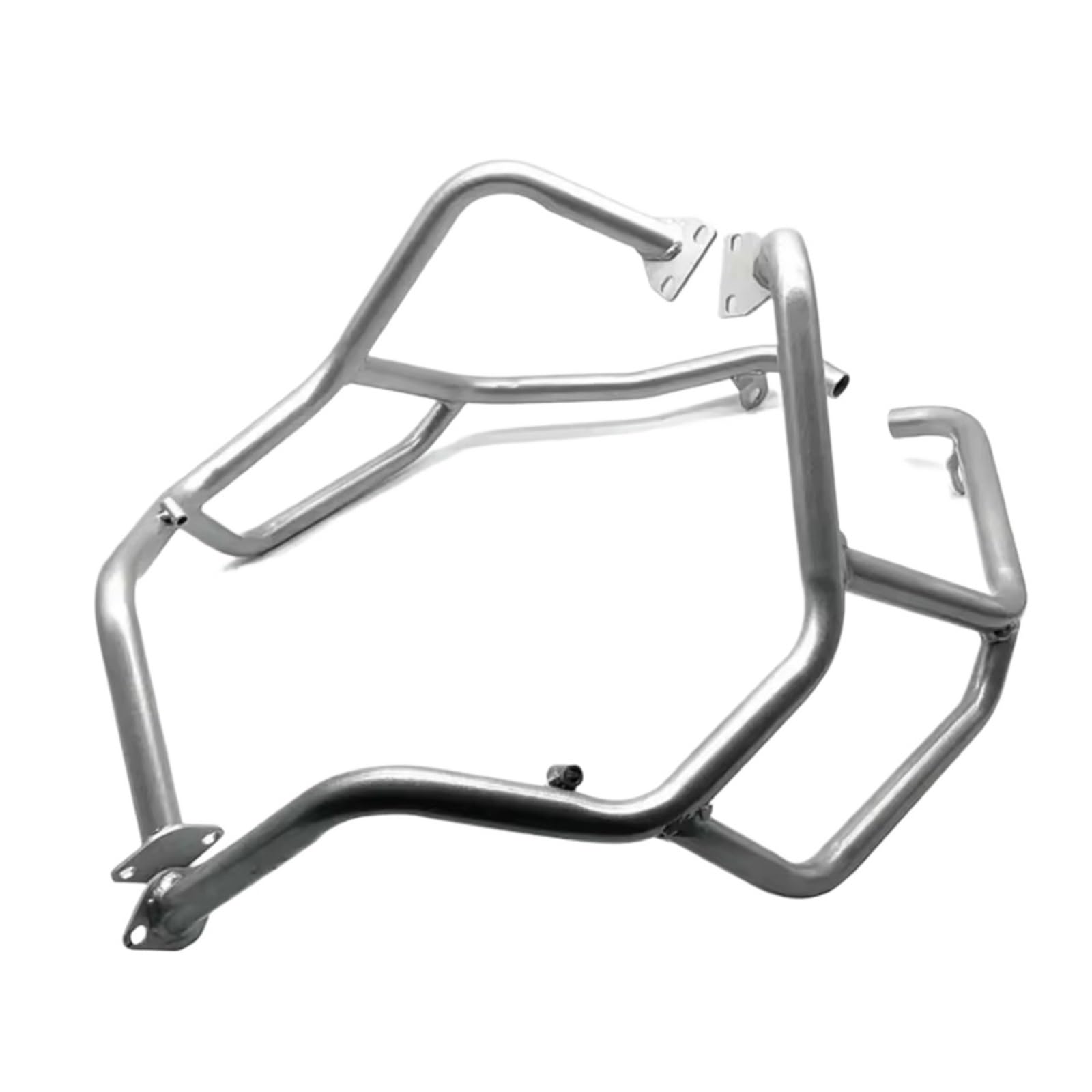 TREGOO Sturzbügel Kompatibel Mit Für F800GS Für F700GS Für F650GS 2008-2018 Motorrad-Crash-Schutz-Bar-Tank-Schutz-Motor-Stoßfänger-Zubehör(Silver,Upper) von TREGOO