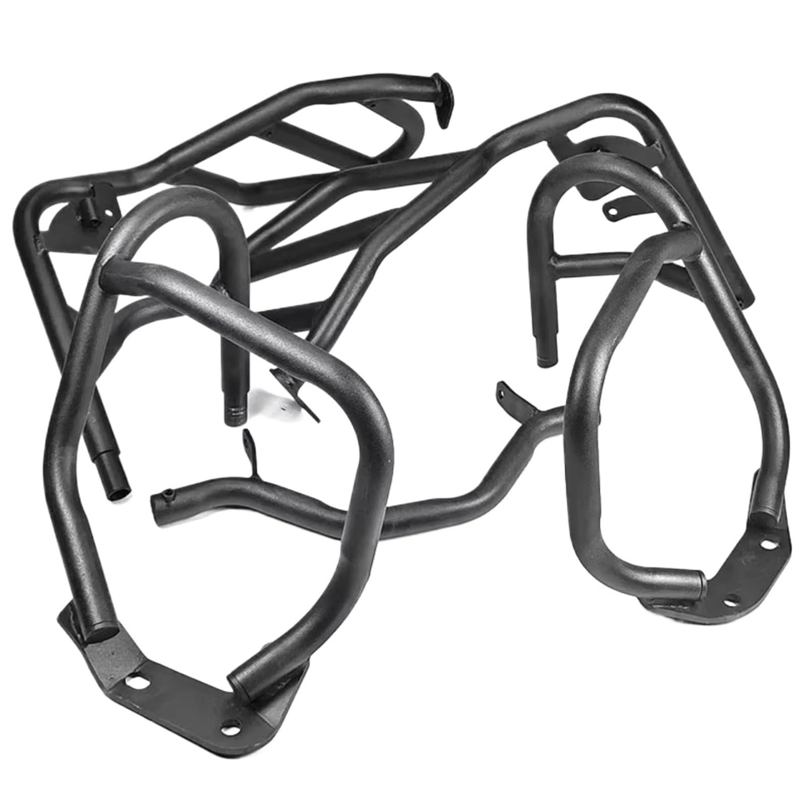 TREGOO Sturzbügel Kompatibel Mit Für R1200GS 2004 2005 2006 2007 2008 2009 2010 2011 2012 Motorrad-Motor-Crash-Bar-Tank-Stoßfänger-Verkleidungsrahmen-Schutzleiste(Black) von TREGOO