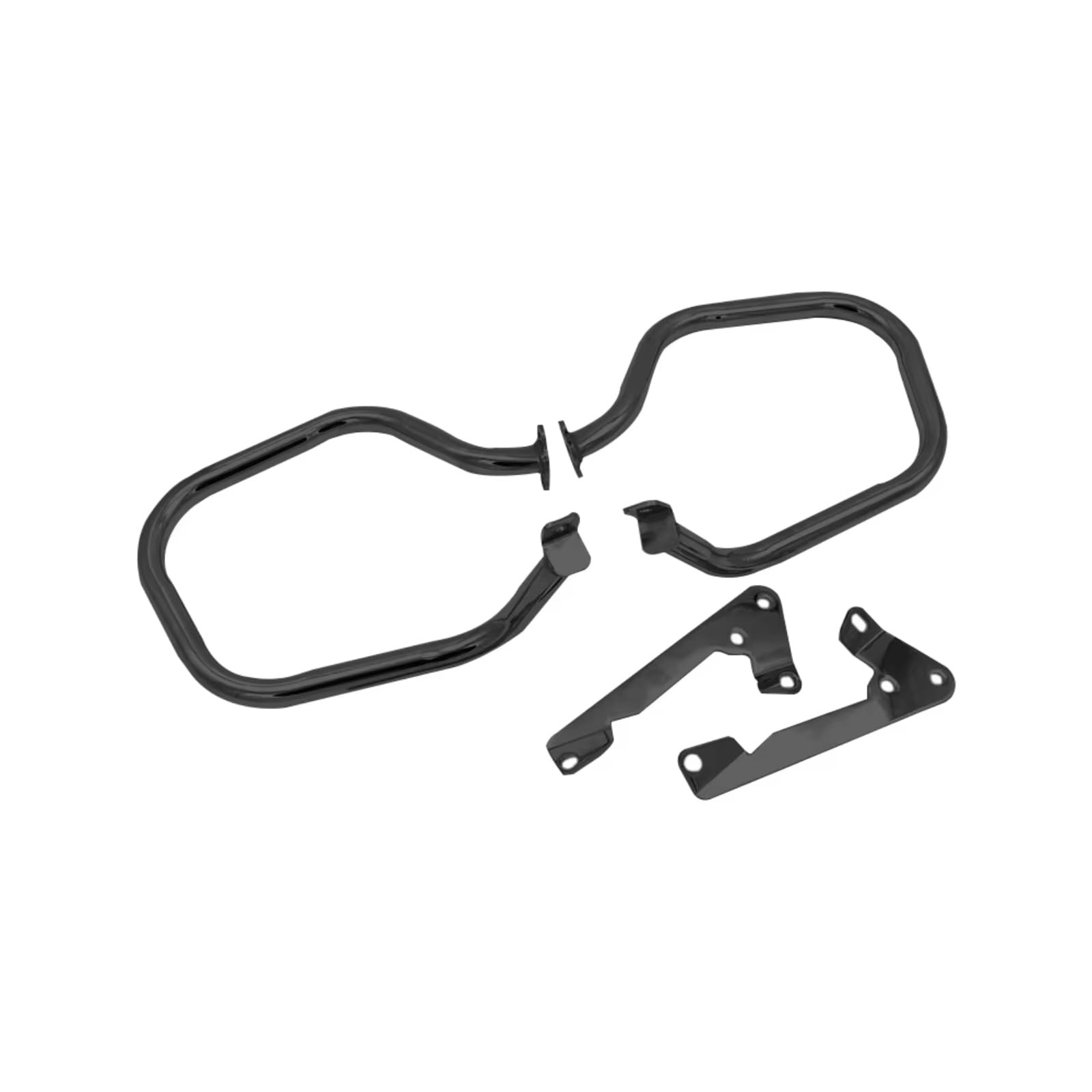 TREGOO Sturzbügel Kompatibel Mit Für R1200RT LC 2014–2018 Für R1250RT 2019–2023 Satteltaschen-Crash-Schutzleiste Seitenkoffer-Stoßfänger Satteltaschenschutz(Black) von TREGOO