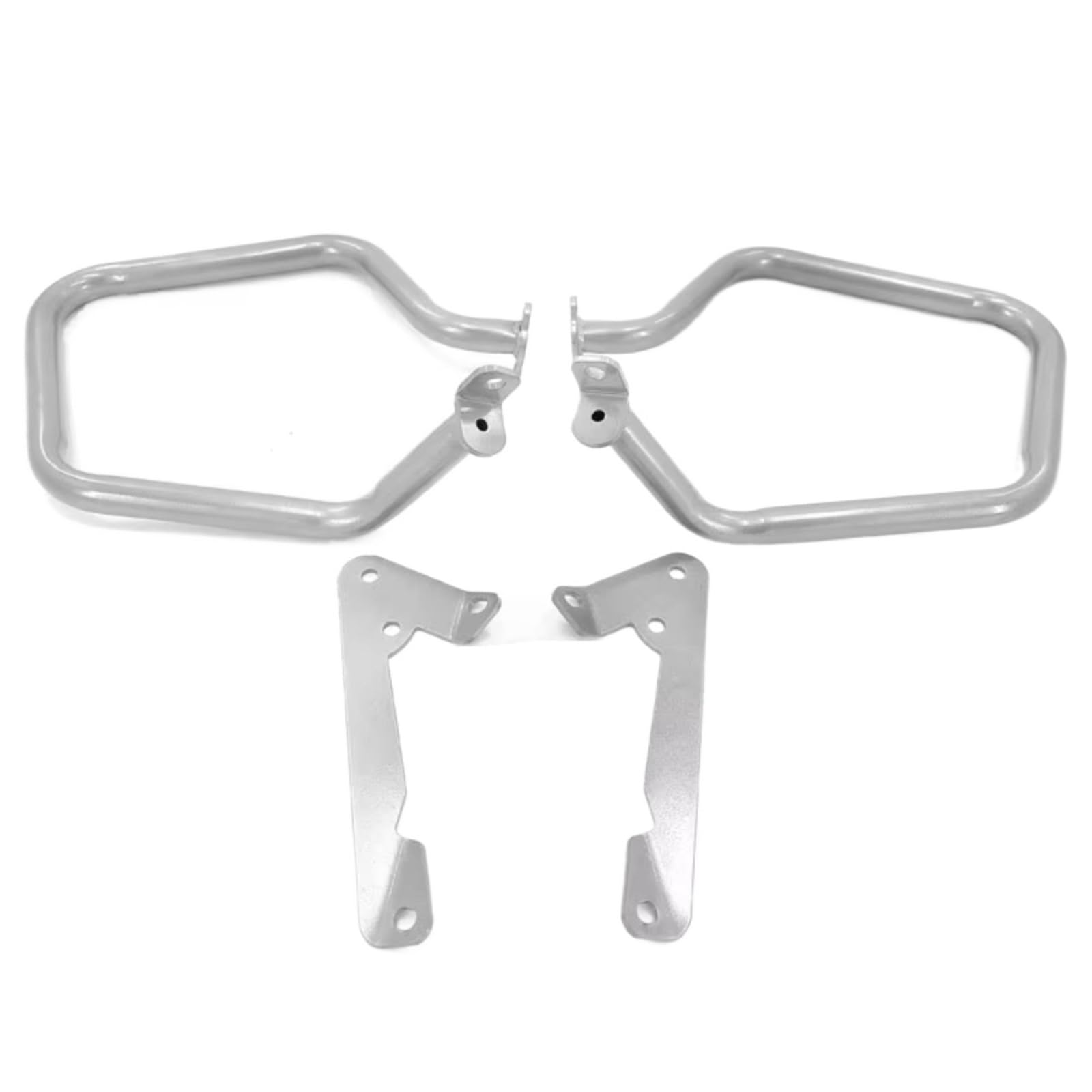 TREGOO Sturzbügel Kompatibel Mit Für R1200RT R1200 RT 2014 2015 2016 2017 2018 2019 2020 Motorrad-Motorschutz-Crash-Bar-Rahmen-Stoßfänger-Verkleidungsschutzstangen(Silver,Rear) von TREGOO