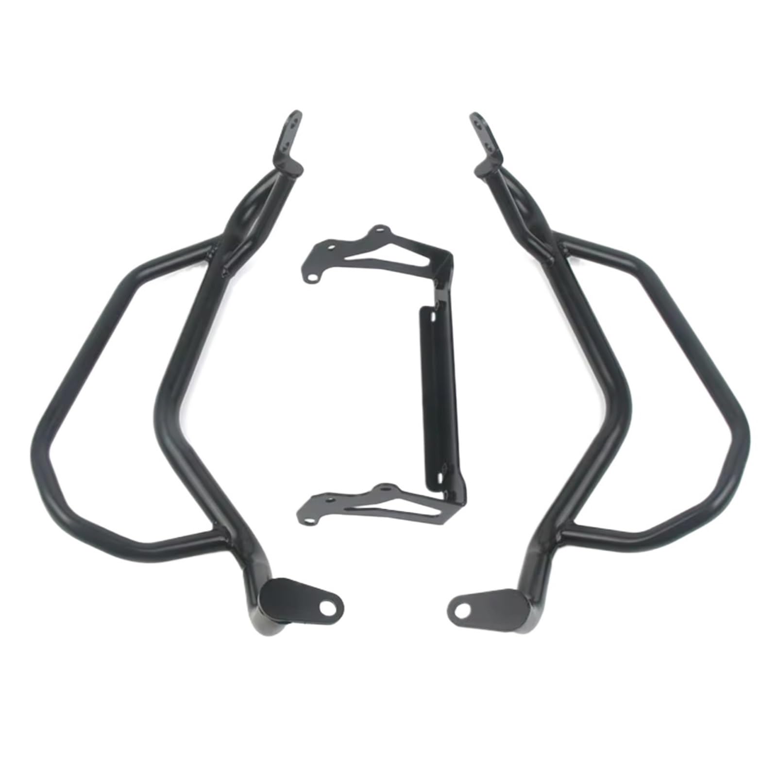 TREGOO Sturzbügel Kompatibel Mit Für R1300GS R 1300GS 2023 2024 Motorrad Highway Motorschutzbügel Sturzbügel Rahmen Stoßfänger Verkleidungsschutzbügel(Black,Upper) von TREGOO