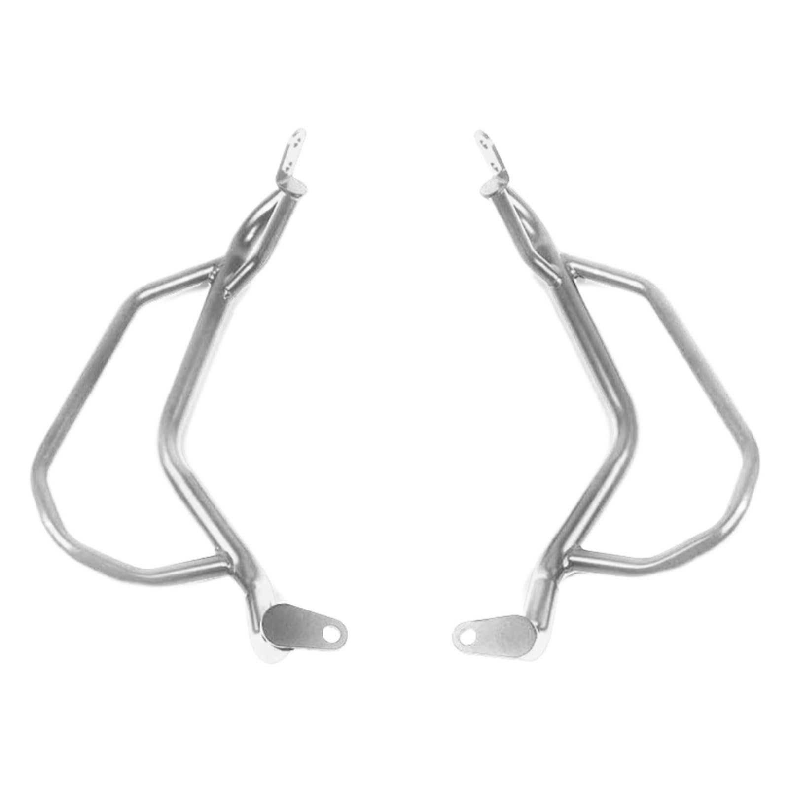 TREGOO Sturzbügel Kompatibel Mit Für R1300GS R 1300GS 2023 2024 Motorrad Highway Motorschutzbügel Sturzbügel Rahmen Stoßfänger Verkleidungsschutzbügel(Silver,Upper) von TREGOO
