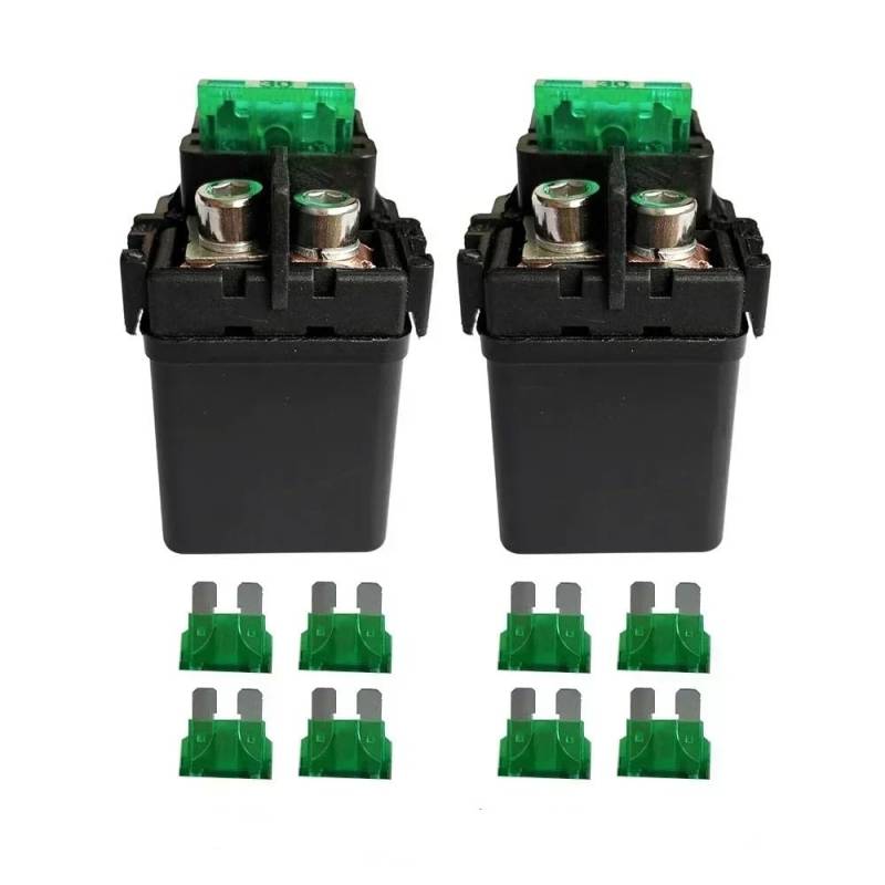 Anlasserrelais for VT750 Shadow 1997-2004 PC800 Pacific Coast 89-98 VFR800 INTERCEPTOR 98-09 VFR PC 800 VT 750(2pc relay) von TRELVEX