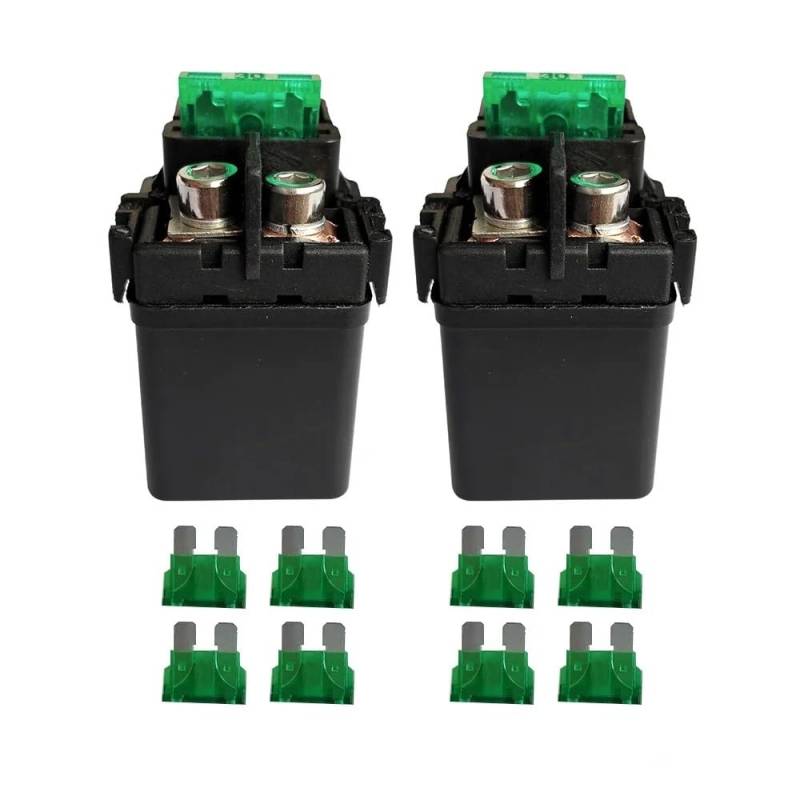 Starterrelais for CA125 CA125R Rebelde 95-99 ANF125 Innovate FES125 W Panteon 98-04 VT125 VT125C Shadow VT FES ANF CA 125(2pc relay) von TRELVEX