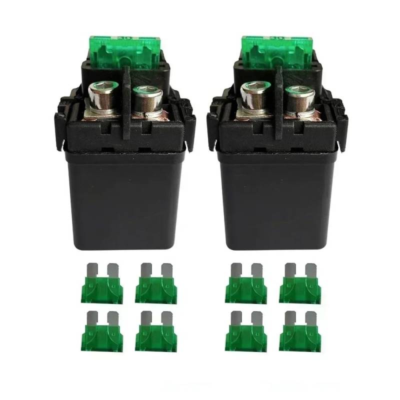 Starterrelais for VT1100 Shadow SABRE AERO Spirit 97-07 ST1300 03-11 VTX1300 03-09 F6C 1500cc 97-01 CB1300 VTX CB ST 1300(2pc relay) von TRELVEX