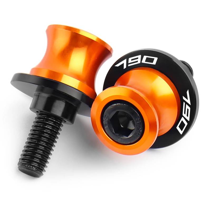 TREONK M10 Ständeraufnahme - Montageständer Adaptr Motorrad Prismabuchsen Bobbins Kompatible für 790 Duke 790 ADVENTURE von TREONK
