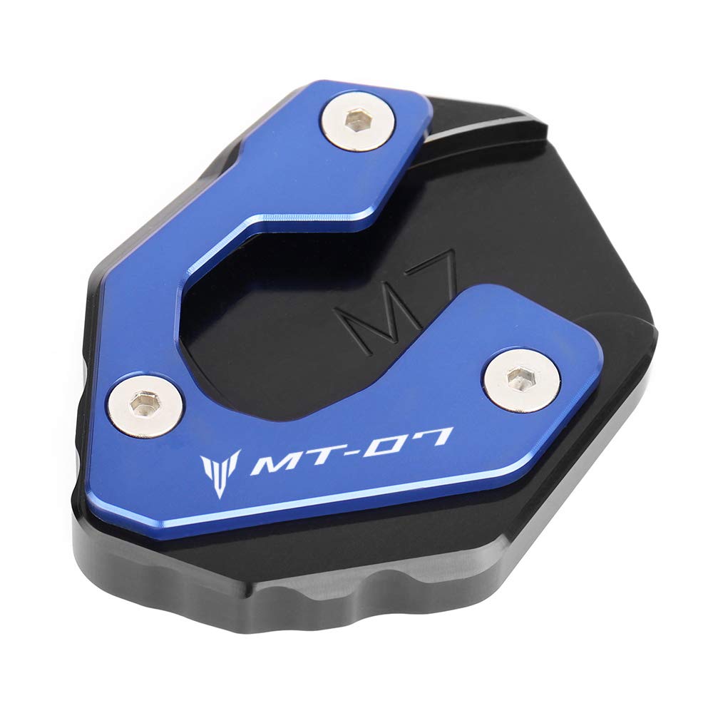 TREONK Motorrad Seitenständer Unterlage Ständerunterlage Seitenständer-Auflagevergrößerung für MT07 MT-07 MT 07 2015-2022 TREONK Motorrad Seitenständer Unterlage Ständerunterlage Seitenständer-Auflagevergrößerung für MT07 MT-07 MT 07 2015-2022 von TREONK