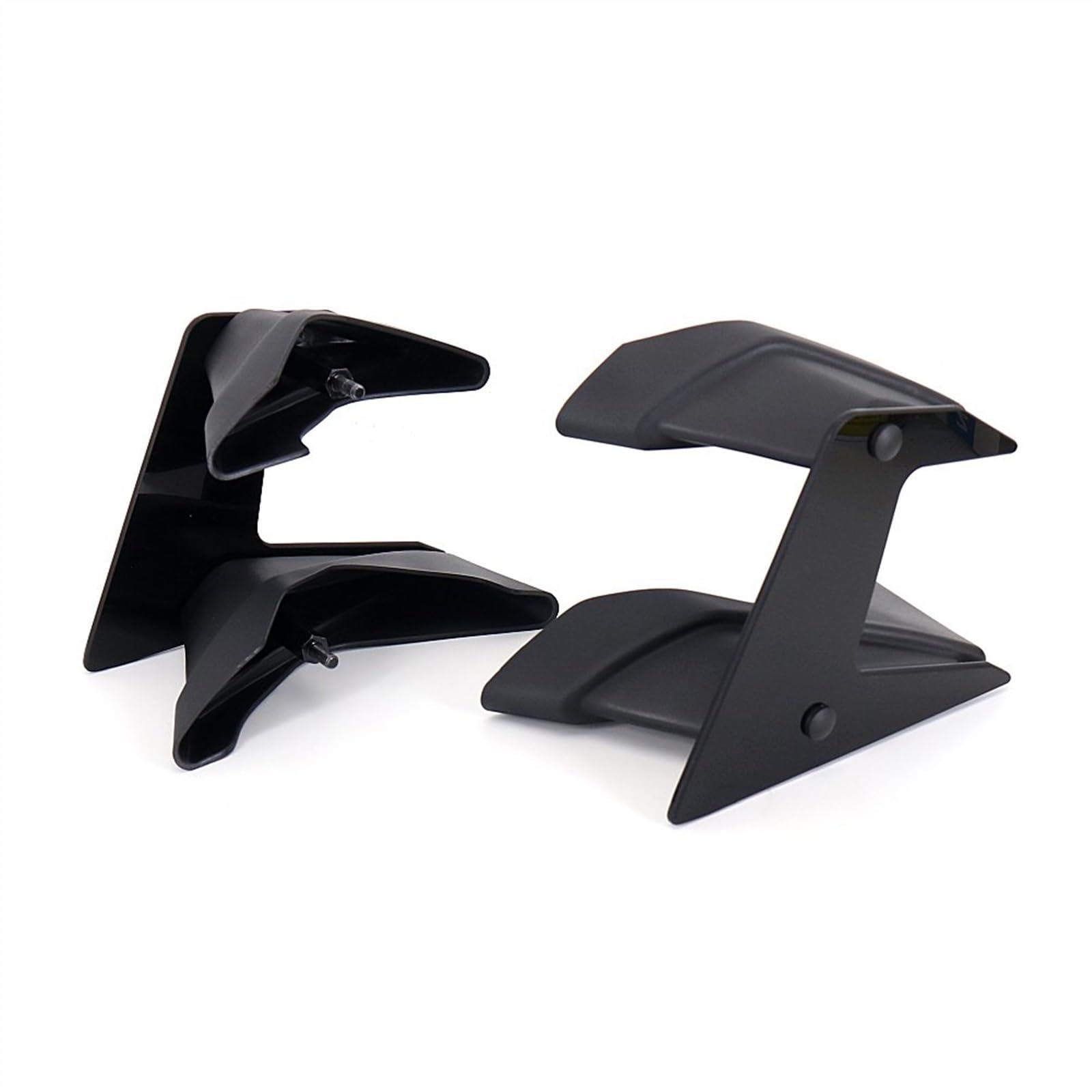 Motorrad-Modifikationszubehör Motorrad Seite Abtrieb Nackt Spoiler Feste Winglet Verkleidung Flügel Deflektoren FÜR Y&amaha MT07 MT-07 Mt07 2021(Schwarz) von TRFBD
