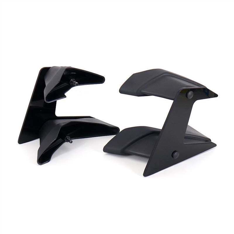 Motorrad-Modifikationszubehör Motorrad Seite Abtrieb Nackt Spoiler Feste Winglet Verkleidung Flügel Deflektoren FÜR Y&amaha MT07 MT-07 Mt07 2021(Schwarz) von TRFBD