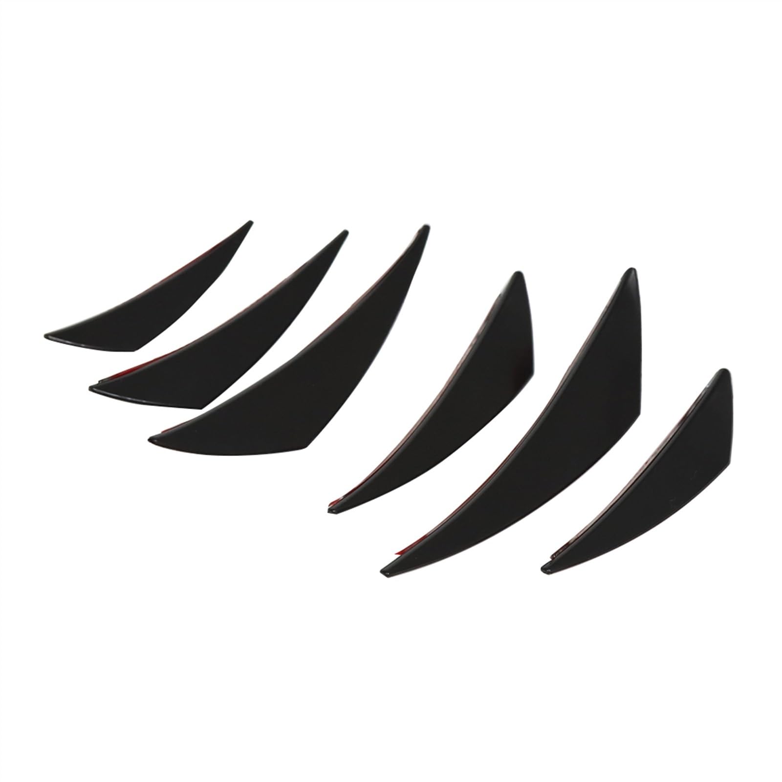 Motorrad-Modifikationszubehör Motorrad Spoiler Verkleidung Windabweiser Für Y&amaha Tracer 900 GT 2018-2021 Winglet Aerodynamische Flügel Kit(Black-6) von TRFBD