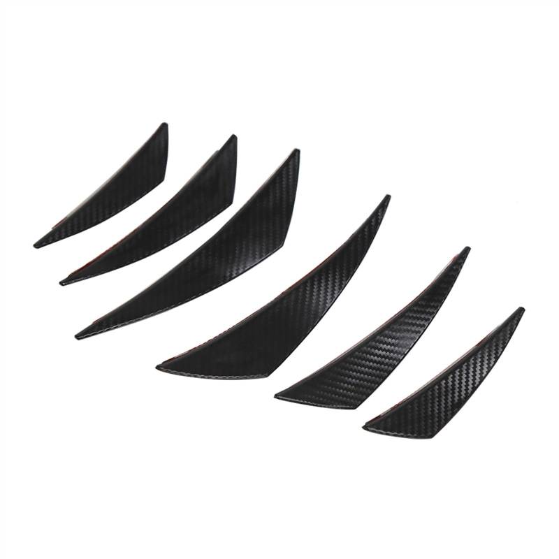 Motorrad-Modifikationszubehör Motorrad-Winglet, Aerodynamisches Flügel-Set, Spoiler-Set Für S1000RR S 1000 RR HP4 2019 2020 2021(Matte Fiber -6) von TRFBD