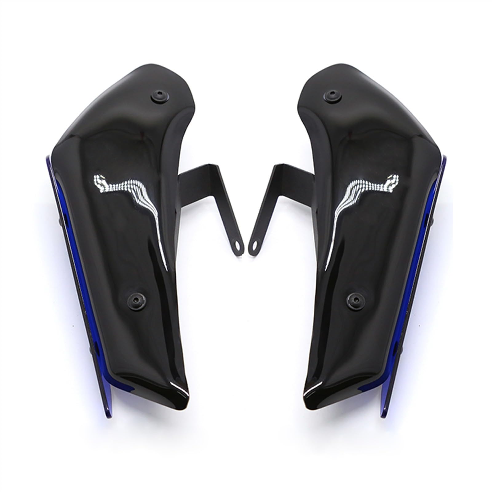 Motorrad-Modifikationszubehör Motorrad Winglet Aerodynamische Wing Kit Spoiler Verkleidung Für K&awasaki Für Ninja 400(Blu) von TRFBD