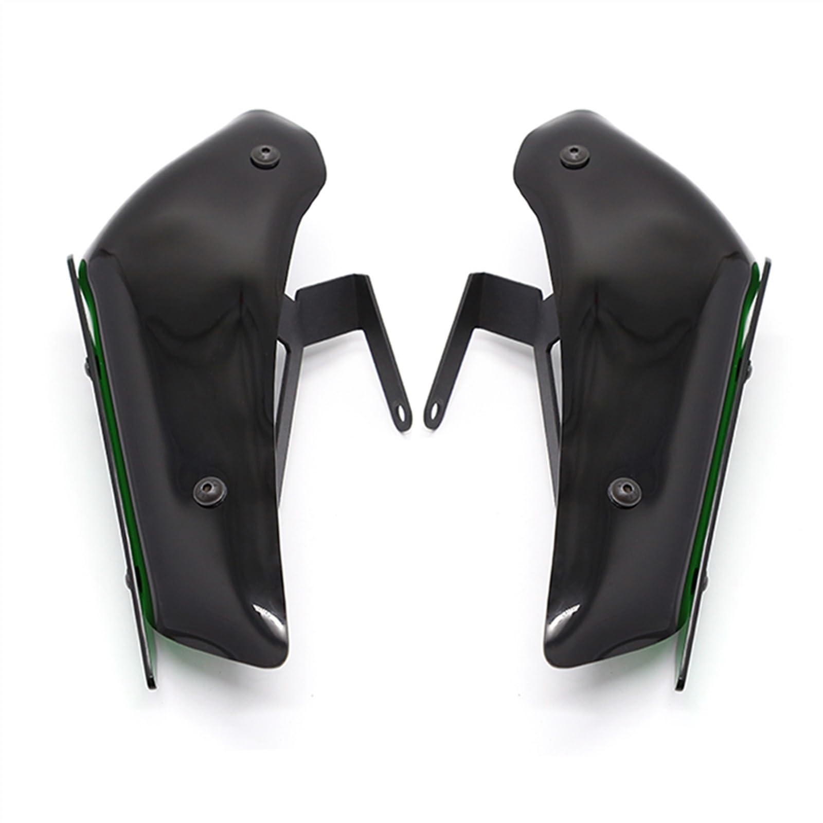 Motorrad-Modifikationszubehör Motorrad Winglet Aerodynamische Wing Kit Spoiler Verkleidung Für K&awasaki Für Ninja 400(Green) von TRFBD
