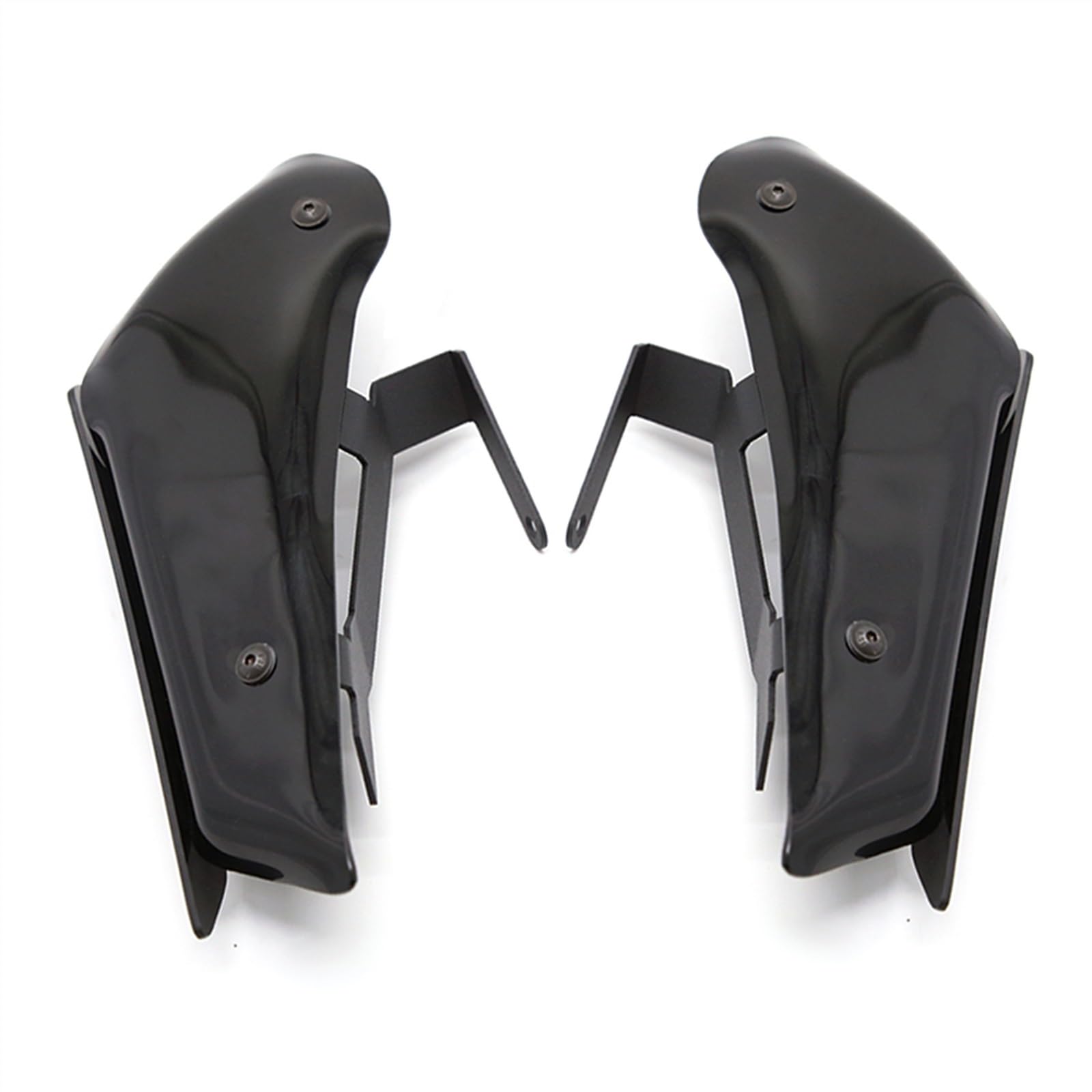 Motorrad-Modifikationszubehör Motorrad Winglet Aerodynamische Wing Kit Spoiler Verkleidung Für K&awasaki Für Ninja 400(Schwarz) von TRFBD