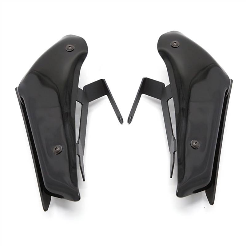Motorrad-Modifikationszubehör Motorrad Winglet Aerodynamische Wing Kit Spoiler Verkleidung Für K&awasaki Für Ninja 400(Schwarz) von TRFBD