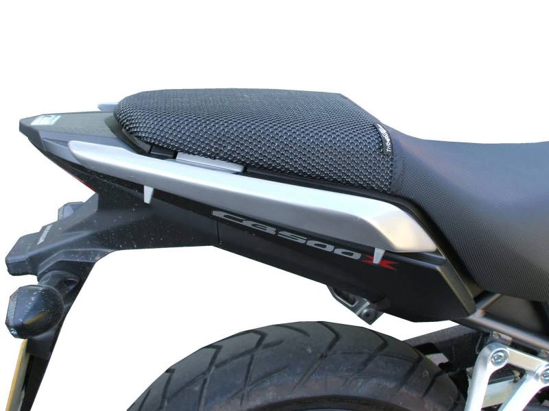 Triboseat Motorrad Anti-Rutsch-Beifahrersitzbezug kompatibel mit Honda CB500X (2013-2018) von TRIBOSEAT