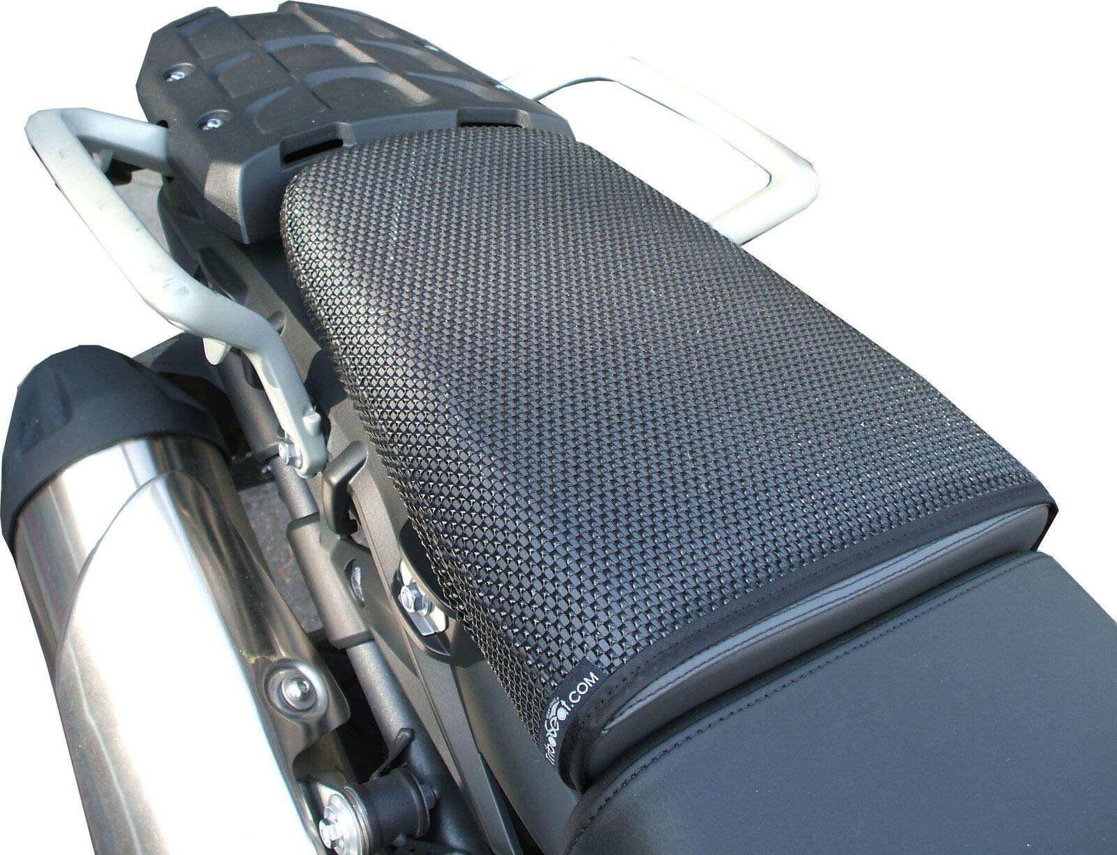 TRIBOSEAT Sitzbezug Anti Slip Passenger passend für die Farbe Schwarz kompatibel mit Triumph Tiger 800 XC (2012-2020) von TRIBOSEAT