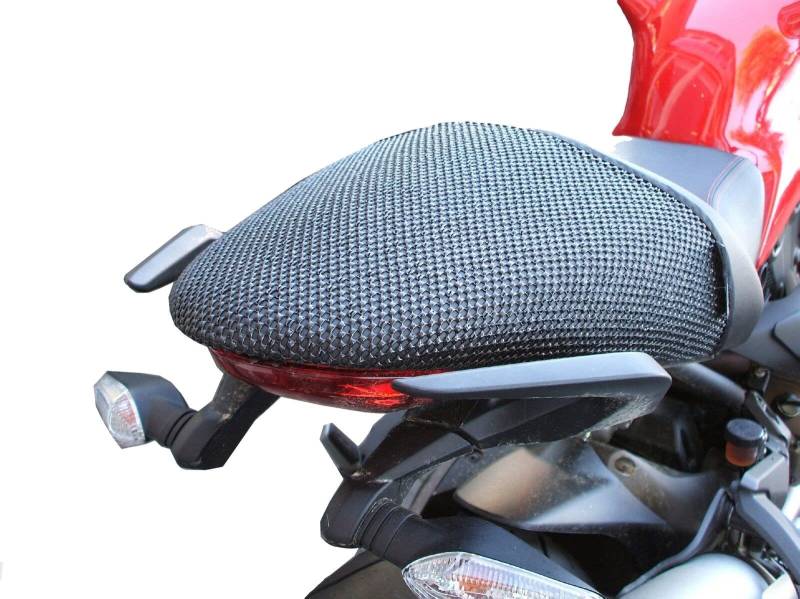 Triboseat Motorrad Anti-Rutsch-Beifahrersitzbezug kompatibel mit Ducati Monster 821 (2014-2017) von TRIBOSEAT