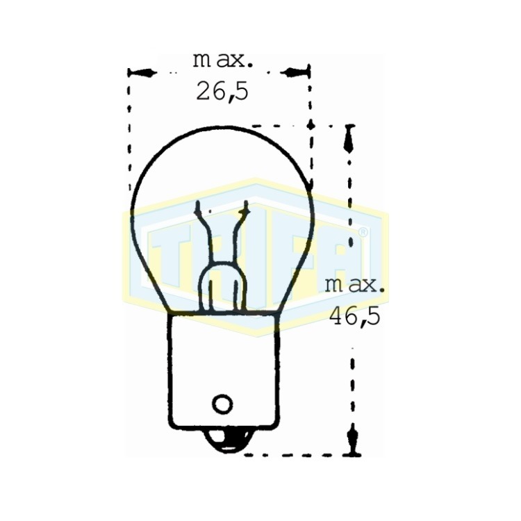 Auto-Lampe 12V 18WS von TRIFA LAMPS