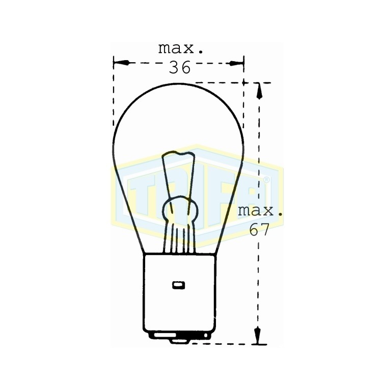 Auto-Lampe 12V35W von TRIFA LAMPS