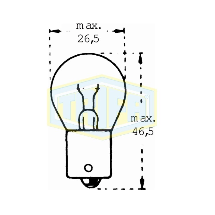 Auto-Lampe 6V 18W S von TRIFA LAMPS