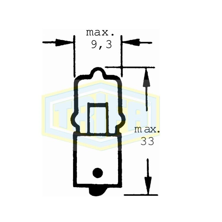 Autolampen Kfz-spezifisch 12V10WBA9SHALO von TRIFA LAMPS