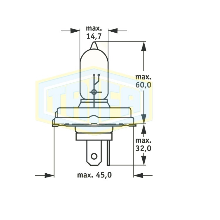 Halogen-Birne von TRIFA LAMPS