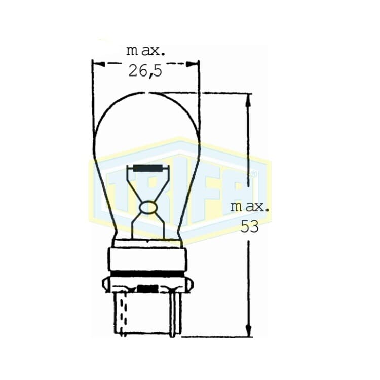 Halogenbirne PGJ13 Halogenbirne PGJ13 von TRIFA LAMPS