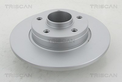Triscan 2x Bremsscheibe Hinterachse Voll + Radlager für Nissan, Opel, Renault von TRISCAN