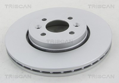 Triscan 2x Bremsscheibe Vorderachse Belüftet für Dacia, Renault von TRISCAN