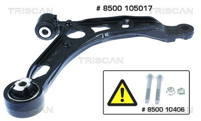 Triscan Lenker, Radaufhängung [Hersteller-Nr. 8500105017] für Citroën, Fiat, Peugeot von TRISCAN