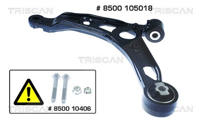 Triscan Lenker, Radaufhängung [Hersteller-Nr. 8500105018] für Citroën, Fiat, Peugeot von TRISCAN