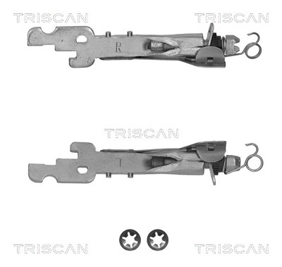 Triscan Nachsteller, Trommelbremse [Hersteller-Nr. 8105103002] für Citroën, Nissan, Opel, Peugeot, Renault, Subaru, Suzuki, Toyota, Vauxhall von TRISCAN