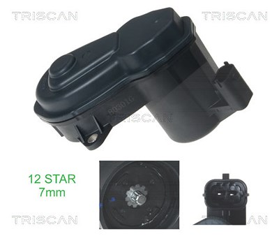 Triscan Stellelement, Feststellbremse Bremssattel [Hersteller-Nr. 8170208030] für Opel, Vauxhall von TRISCAN