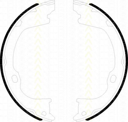 TRISCAN 8100 80019 Bremsbacken und Zubehör TRISCAN 8100 80019 Bremsbacken und Zubehör von TRISCAN