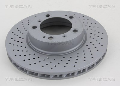 Triscan 1x Bremsscheibe Vorderachse links Belüftet [Hersteller-Nr. 8120101048C] für Porsche von TRISCAN