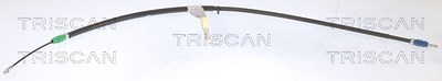 Triscan 1x Handbremsseil Scheibenbremse Hinterachse [Hersteller-Nr. 8140161143] für Ford von TRISCAN